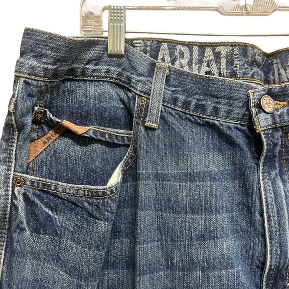 Ariat Blue Denim Low Rise Boot Jeans Size 40 - Picture 3 of 7